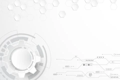 Vector abstract background technology innovation. Stock Illustration