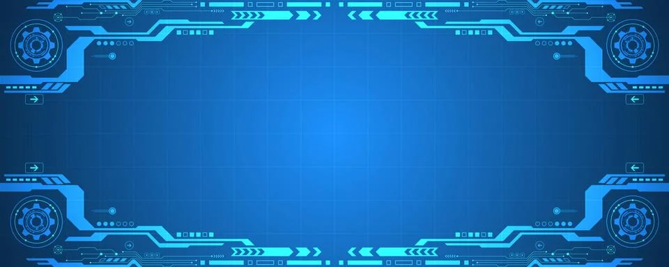 Vector abstract background technology innovation. Stock Illustration