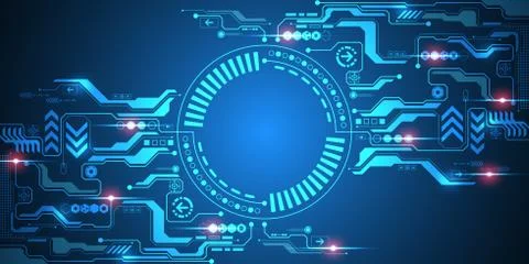 Vector abstract background technology innovation. イラスト素材