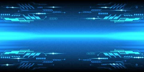 Vector abstract background technology innovation. Stock Illustration