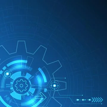 Vector abstract background technology innovation. イラスト素材