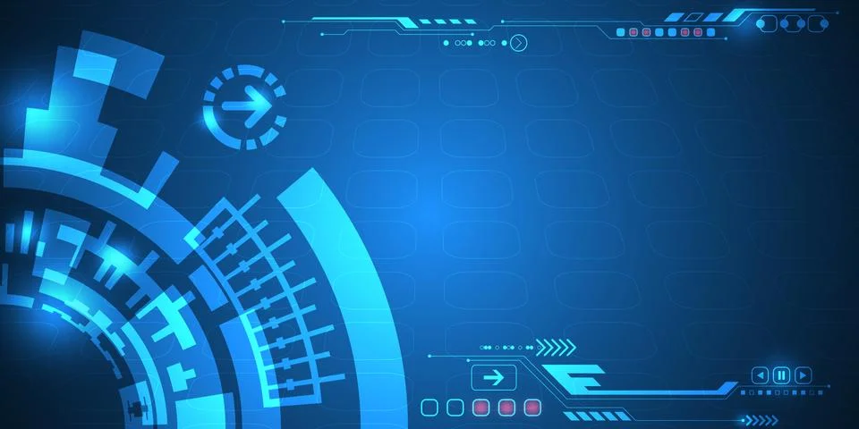 Vector abstract background technology innovation. Stock-Illustration