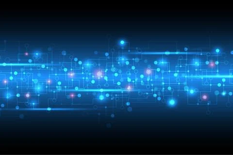 Vector abstract background technology innovation. Stock-Illustration