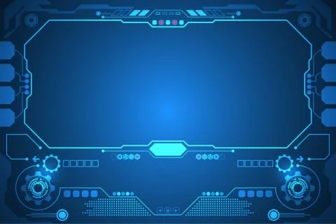 Vector abstract background technology innovation. イラスト素材