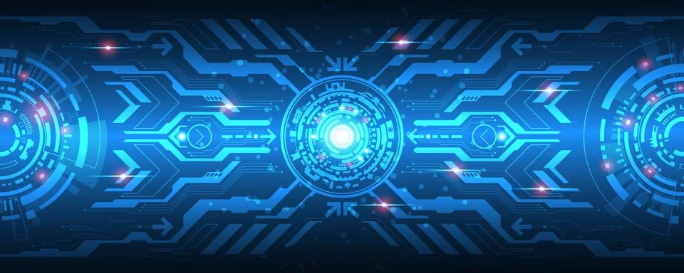 Vector abstract background technology innovation. 스톡 일러스트