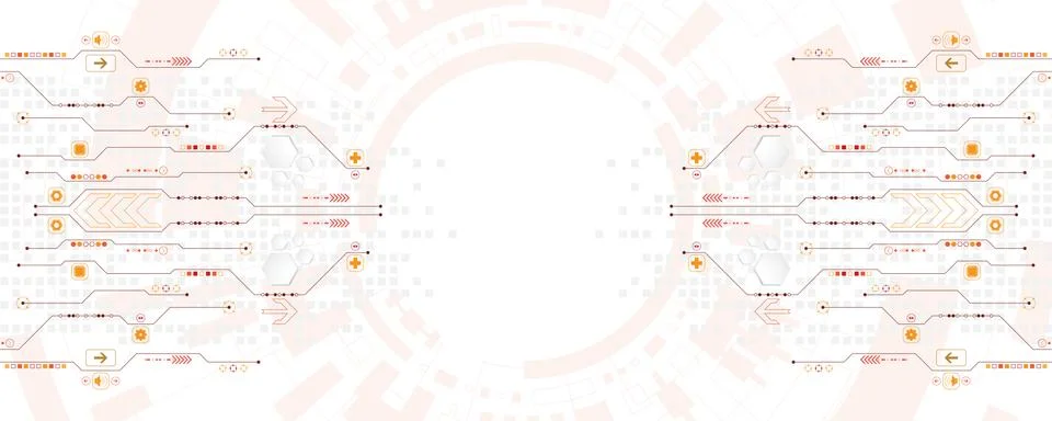Vector abstract background technology innovation. Ilustração Stock