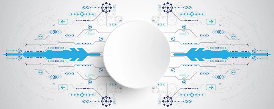 Vector abstract background technology innovation. Stock-Illustration