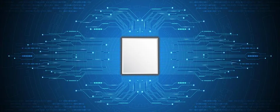 Vector abstract background technology innovation. Stock Illustration