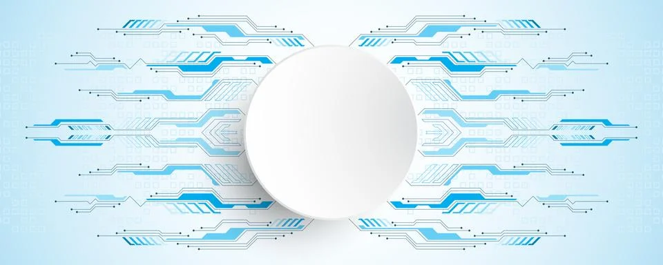 Vector abstract background technology innovation. Stock Illustration