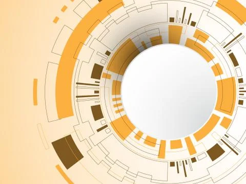 Vector abstract background technology innovation. Stockillustratie