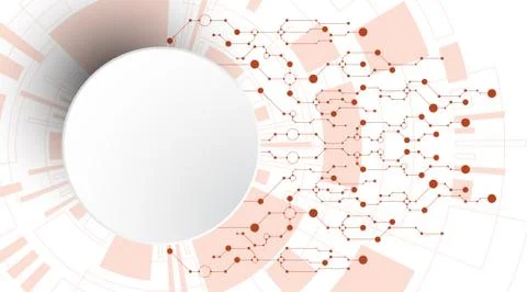 Vector abstract background technology innovation. 스톡 일러스트