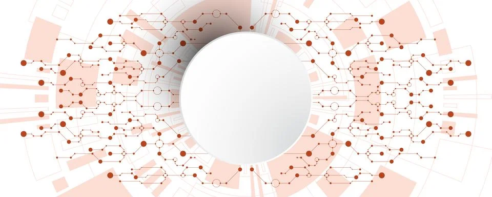 Vector abstract background technology innovation. Stock Illustration