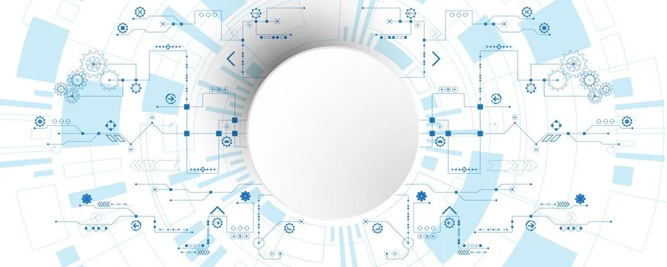 Vector abstract background technology innovation. Stock-Illustration