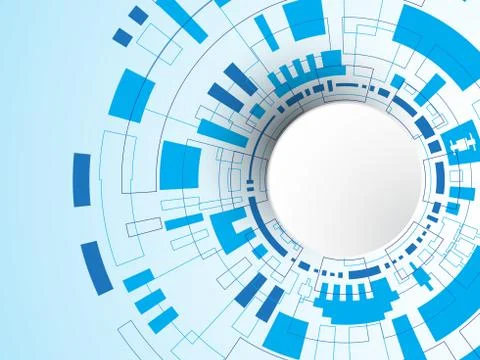 Vector abstract background technology innovation. Stock-Illustration