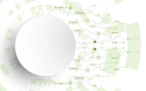 Vector abstract background technology innovation. Stock Illustration