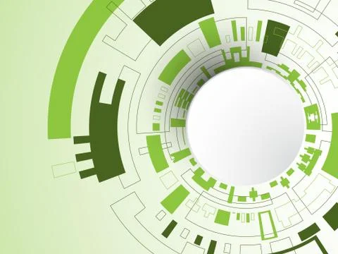 Vector abstract background technology innovation. Stockillustratie