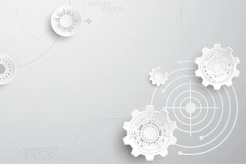 Vector abstract background technology innovation. Stock Illustration