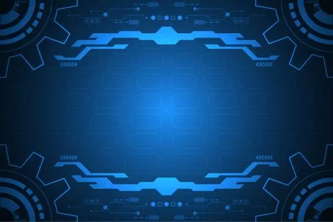 Vector abstract background technology innovation. Stock-Illustration