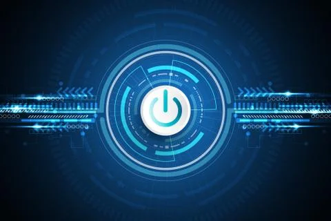 Vector abstract background technology innovation. Ilustração Stock