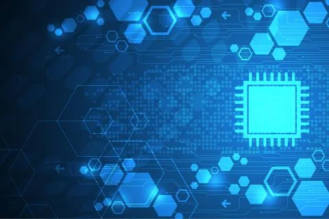 Vector abstract background technology innovation. Stock-Illustration