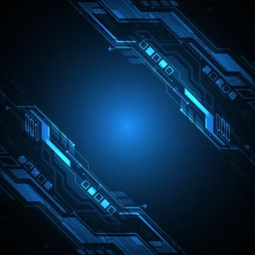 Vector abstract background technology innovation. Stock Illustration