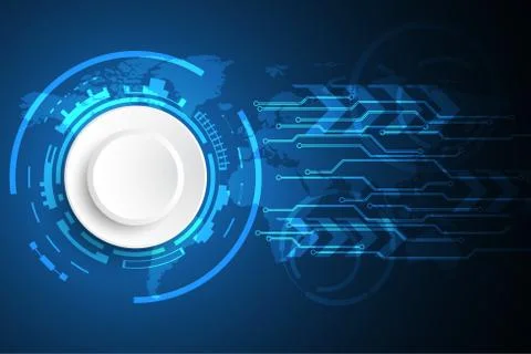 Vector abstract background technology innovation of the future. Stock-Illustration