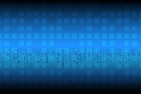 Vector abstract background technology sound. Stock Illustration