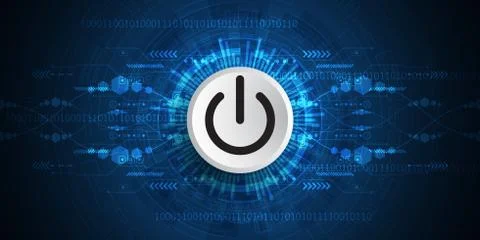 Vector abstract background technology switch. Stock-Illustration