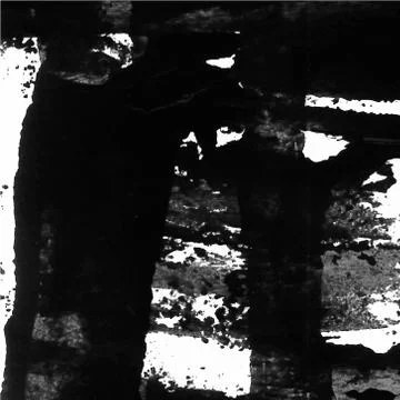 Vector abstract background texture brush stroke hand painted with acrylic pai Stock Illustration