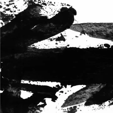 Vector abstract background texture brush stroke hand painted with acrylic pai Stock Illustration