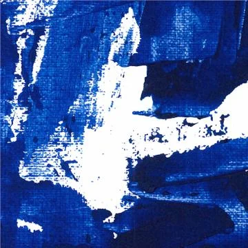 Vector abstract background texture brush stroke hand painted with acrylic pai Stock Illustration