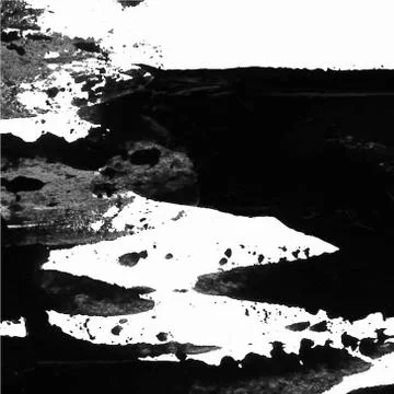 Vector abstract background texture brush stroke hand painted with acrylic pai Stock Illustration