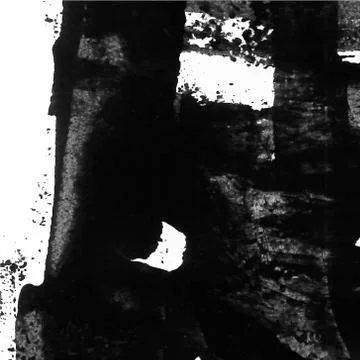 Vector abstract background texture brush stroke hand painted with acrylic pai Stock Illustration