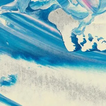 Vector abstract background texture brush stroke hand painted with acrylic pai Stock Illustration