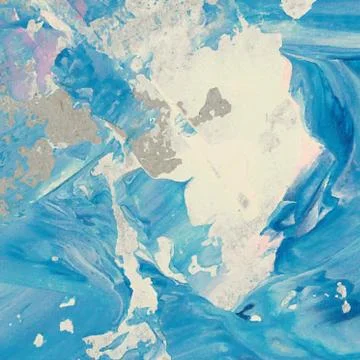 Vector abstract background texture brush stroke hand painted with acrylic pai Stock Illustration