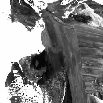 Vector abstract background texture brush stroke hand painted with acrylic pai Stock Illustration