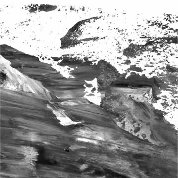 Vector abstract background texture brush stroke hand painted with acrylic pai Stock Illustration