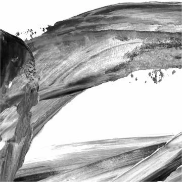 Vector abstract background texture brush stroke hand painted with acrylic pai Stock Illustration