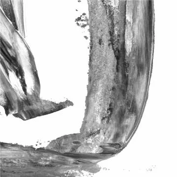 Vector abstract background texture brush stroke hand painted with acrylic pai Stock Illustration