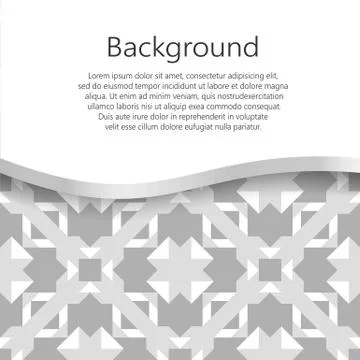 Vector abstract background. Vector booklet list Stock-Illustration