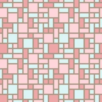 Vector abstract background - vintage seamless floor pattern 库存插图