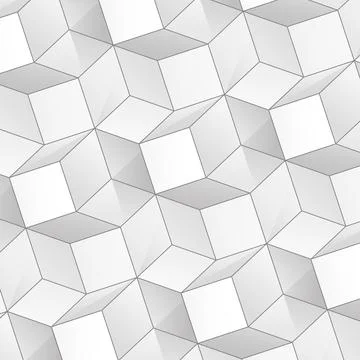 Vector abstract background with volume cubes Illustrazione stock