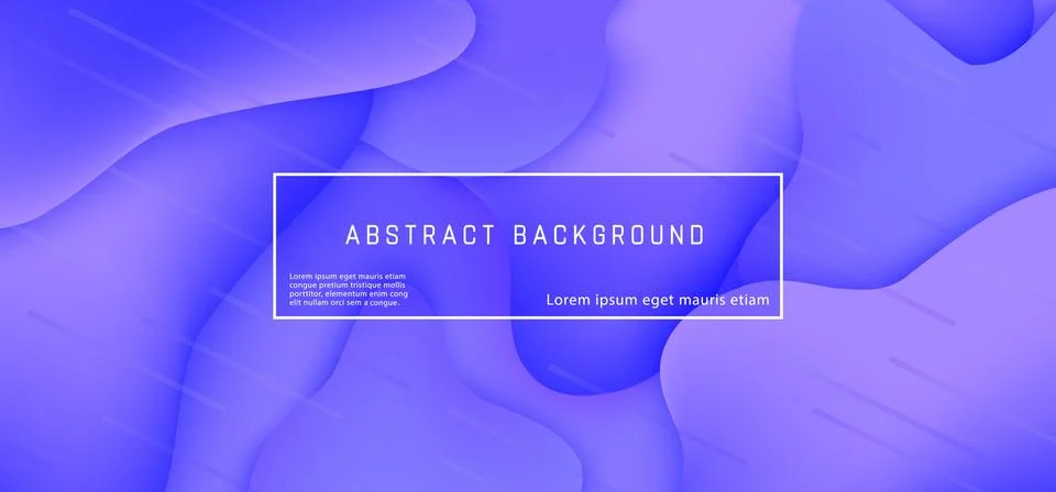 Vector abstract background wave motion flow purple Stock Illustration