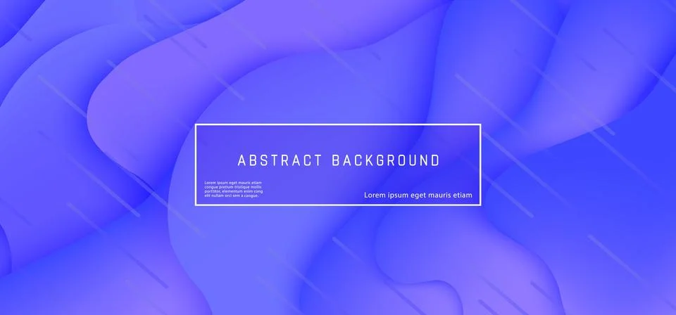 Vector abstract background wave motion flow blue Stock Illustration
