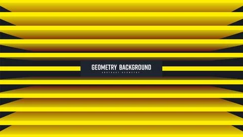 Vector abstract background with yellow horizontal lines, gradient shape ble.. Stock Illustration