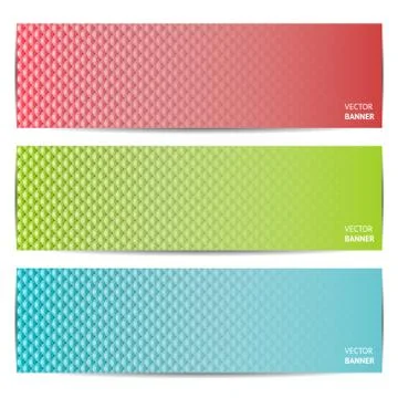 Vector abstract banner Stock Illustration