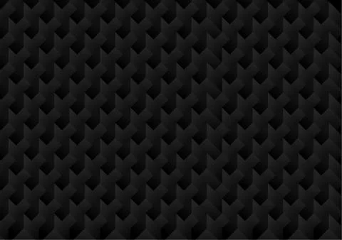 Vector : Abstract black metal texture on black background Stock Illustration