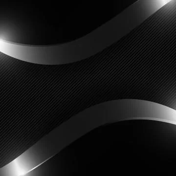 Vector : Abstract black stripes on gray background Stock-Illustration