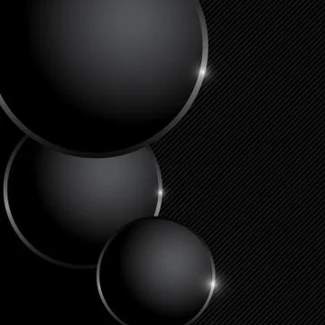 Vector : Abstract black stripes on gray background Stock Illustration