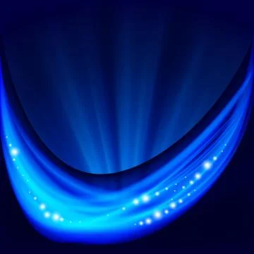 Vector abstract blue background. Stock Illustration